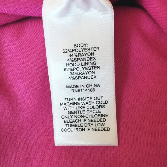 Juicy Couture Pink Zip-up Hoodie | Size Small - Picture 4 of 4